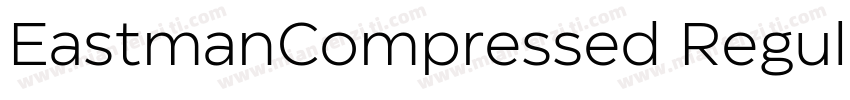EastmanCompressed Regular字体转换